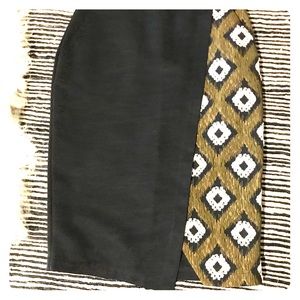 Topshop funky work skirt size 2